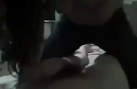 Ozarbayjon qiz do'sti go'zal blowjob beradi