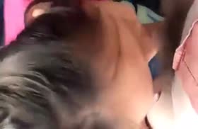 Казашка снимает домашний секс от первого лица