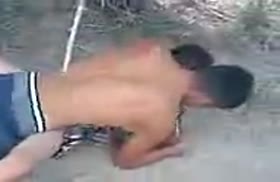 Киргизы снимают свое порево прямо на улице