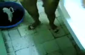 Мужик нагнул таджикскую бабенку и отымел ее стоя