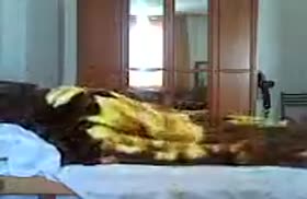 Таджикская пара забыла выключить камеру перед сексом